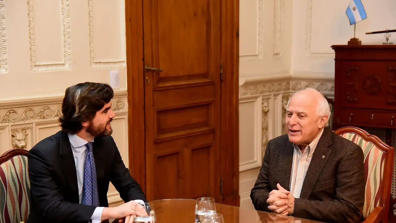 Lifschitz recibió en Rosario al nuevo cónsul general de España