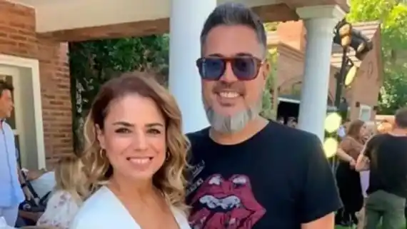 A los besos en Brasil: Marina Calabró y Rolando Barbano apuestan nuevamente al amor