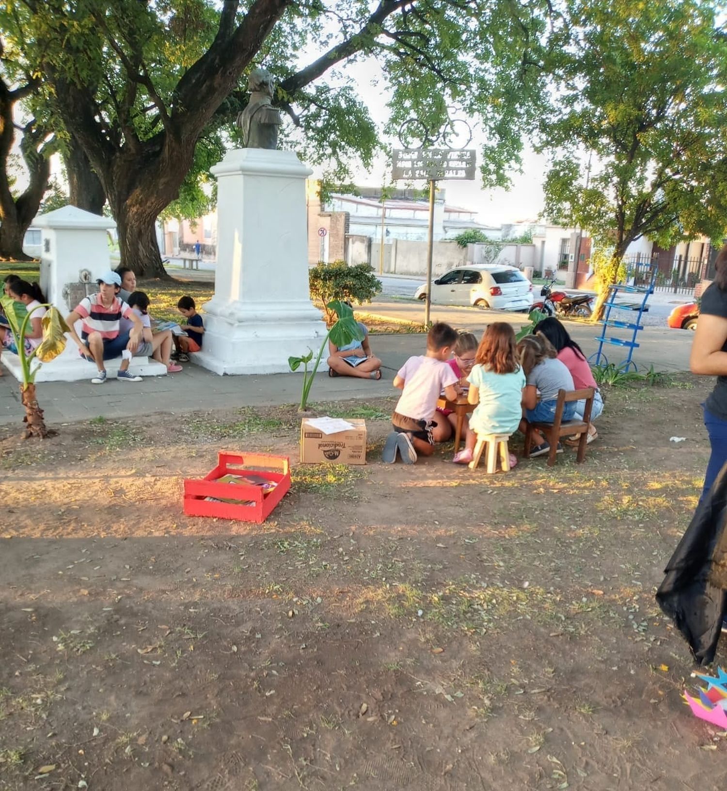 Biblioteca Itinerante, una propuesta cultural al aire libre