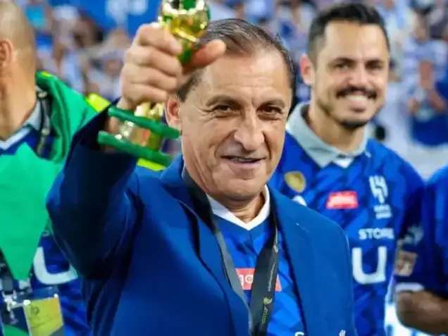 Ramón Díaz, actual entrenador de Corinthians.