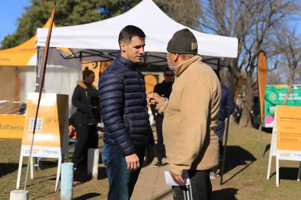 El intendente visitó "La Muni en tu barrio"