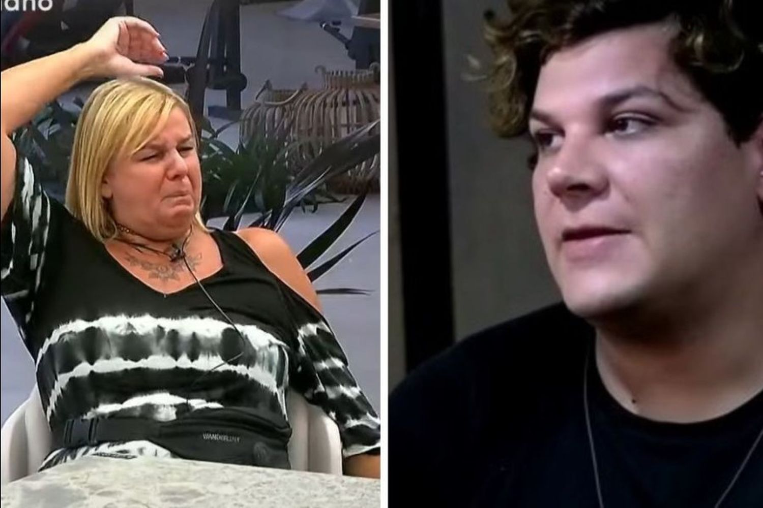 Emmanuel y Virginia a los gritos: insólita pelea en Gran Hermano