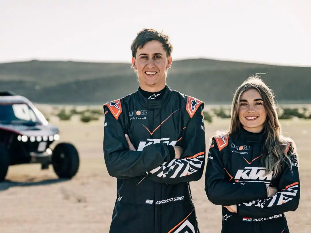 Augusto Sanz y Puck Klaassen