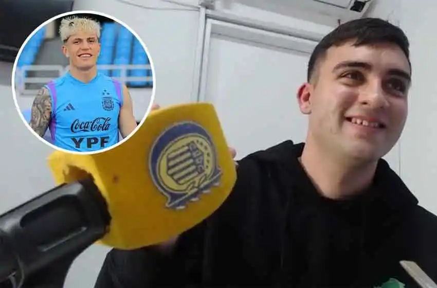 Buonanotte, Garnacho y un guiño canalla: el divertido cruce entre los futbolistas de la Selección en una transmisión de Twitch