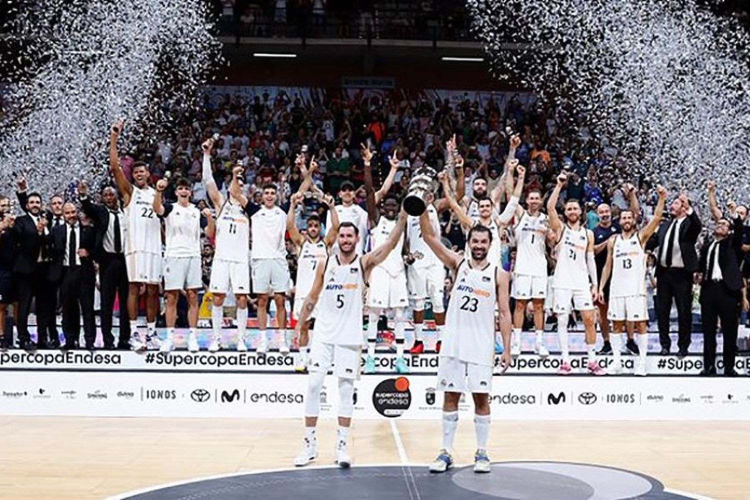 Real Madrid se coronó en la Supercopa con Campazzo como MVP