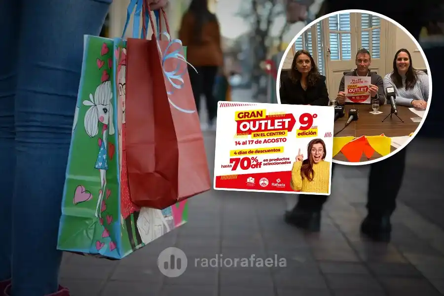 Llega la novena edición del Gran Outlet del Centro: “Es un evento que esperan los rafaelinos y quienes nos visitan de la región”