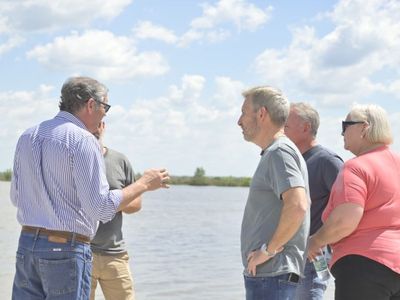 Rogelio Frigerio destacó el potencial estratégico del Puerto Ibicuy
