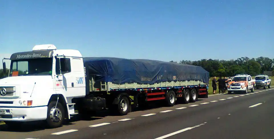 Detienen a banda de piratas del asfalto en Ruta 9