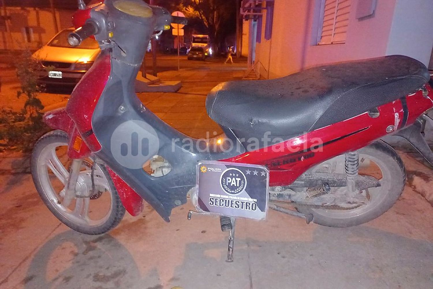 Recuperaron una moto denunciada como robada en Rafaela