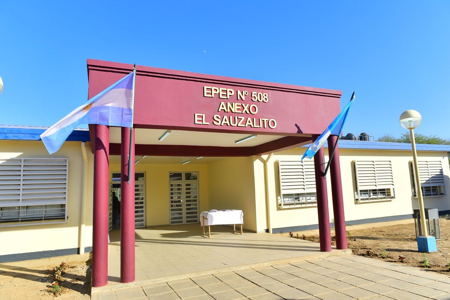 INAUGURACIÓN HOGAR ESCUELA EN EL SAUZALITO