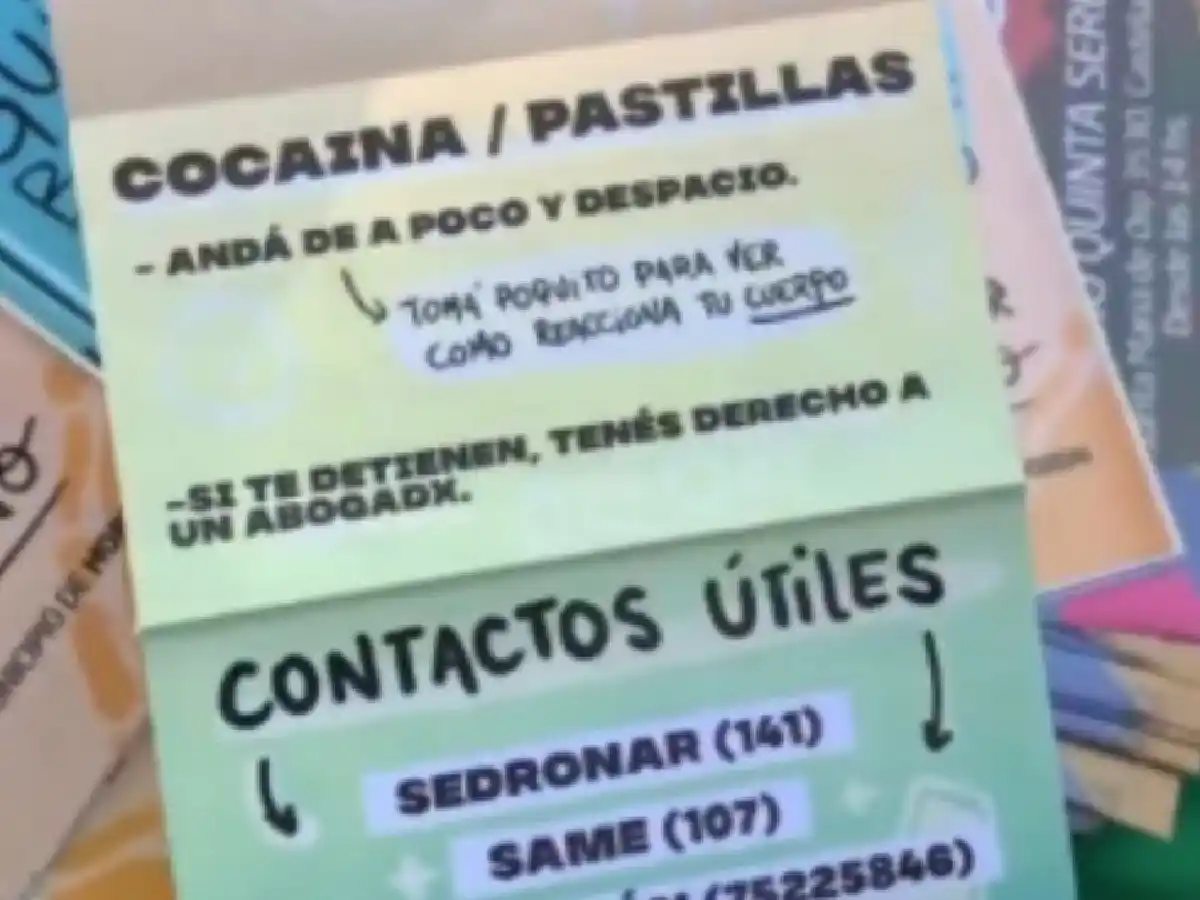 Incitando a consumir drogas