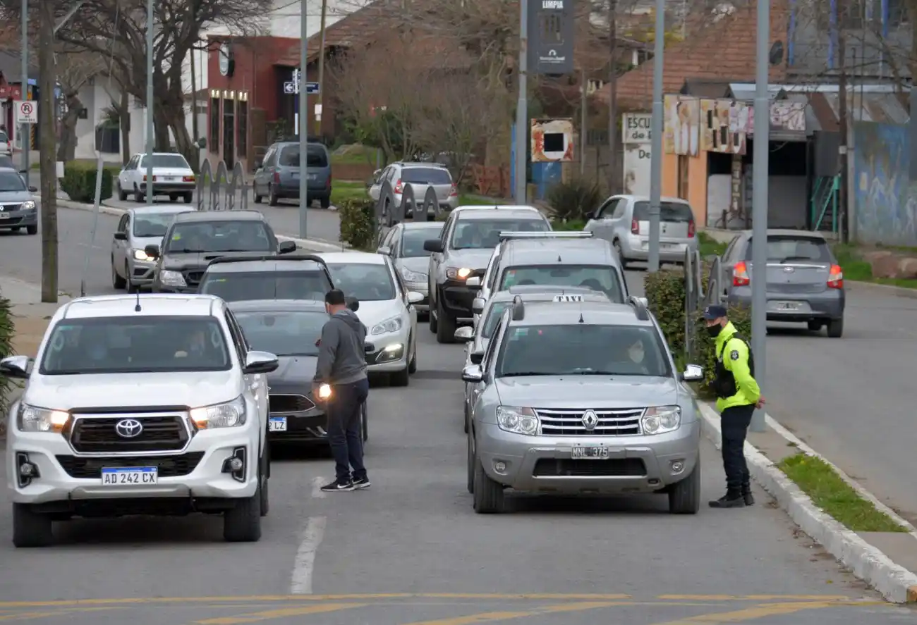 Se intensificaron los controles para evitar que se concentraran personas en paseos