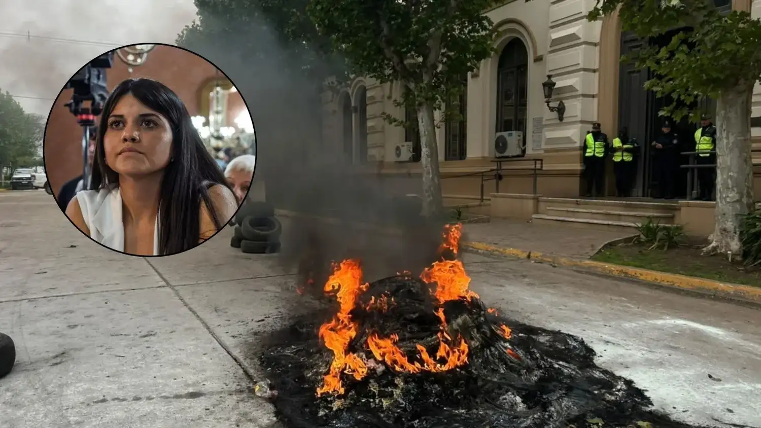 Protesta de municipales: Cuscuela defendió los descuentos y la disputa ahora se traslada al Ministerio de Trabajo
