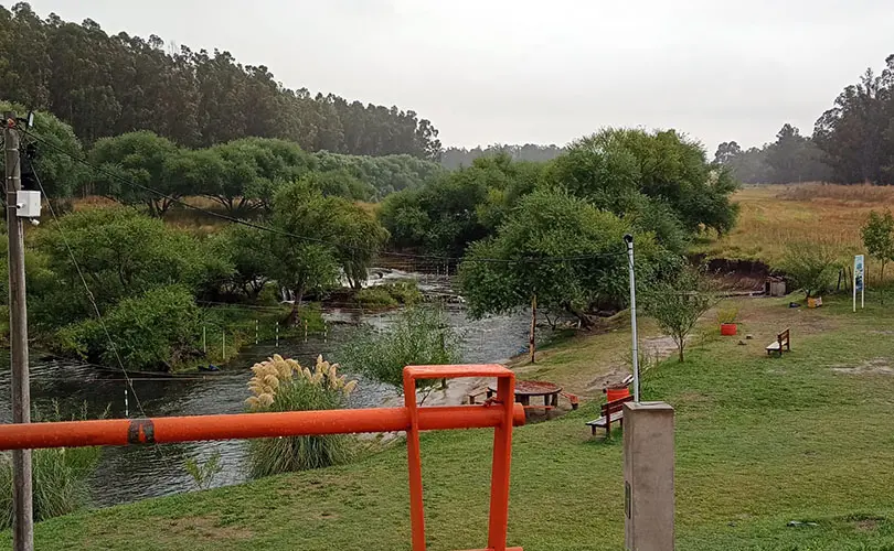 Obras en Paraje Las Cascadas