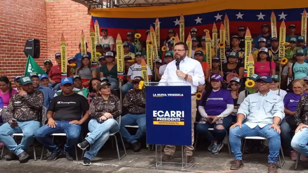 ANTONIO ECARRI INSISTE EN EL DEBATE PRESIDENCIAL: el 28 de julio «no se trata de un 5 y 6»