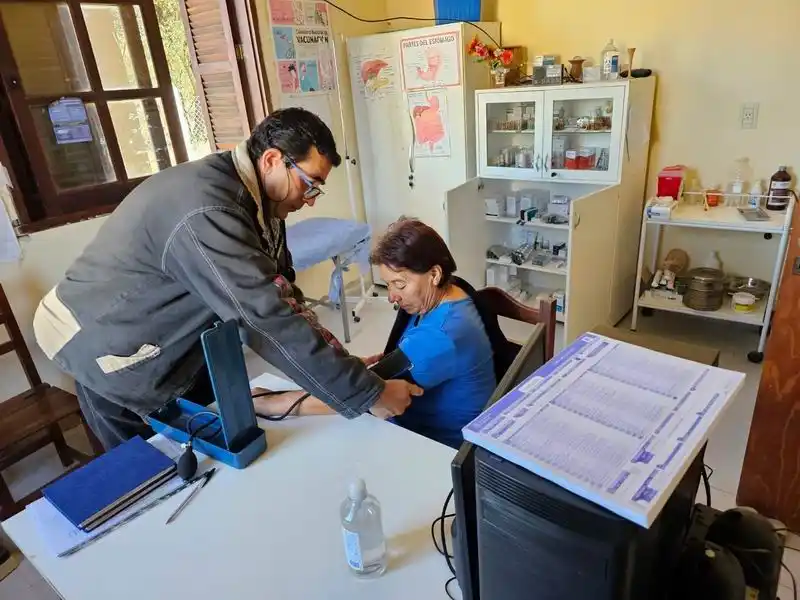 Vecinos de San Martín Uno 
renovaron sus controles de salud