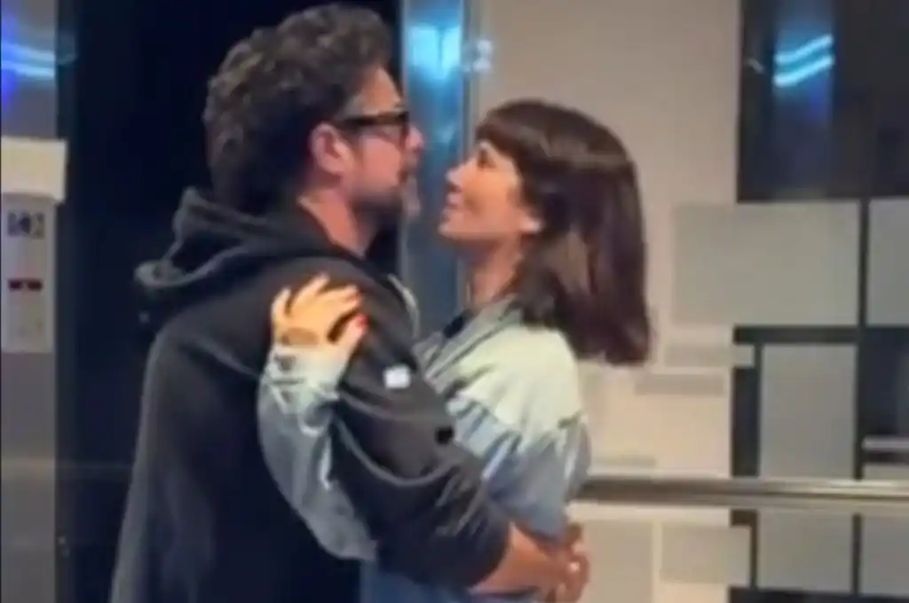 Griselda Siciliani junto a Luciano Castro