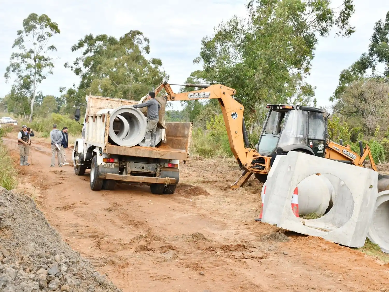 Con obras pluviales, la municipalidad da una solución definitiva a un sector que sufría anegamientos en la zona noroeste