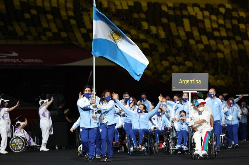 Se realizó la ceremonia de apertura de los Juegos Paralímpicos de Tokio