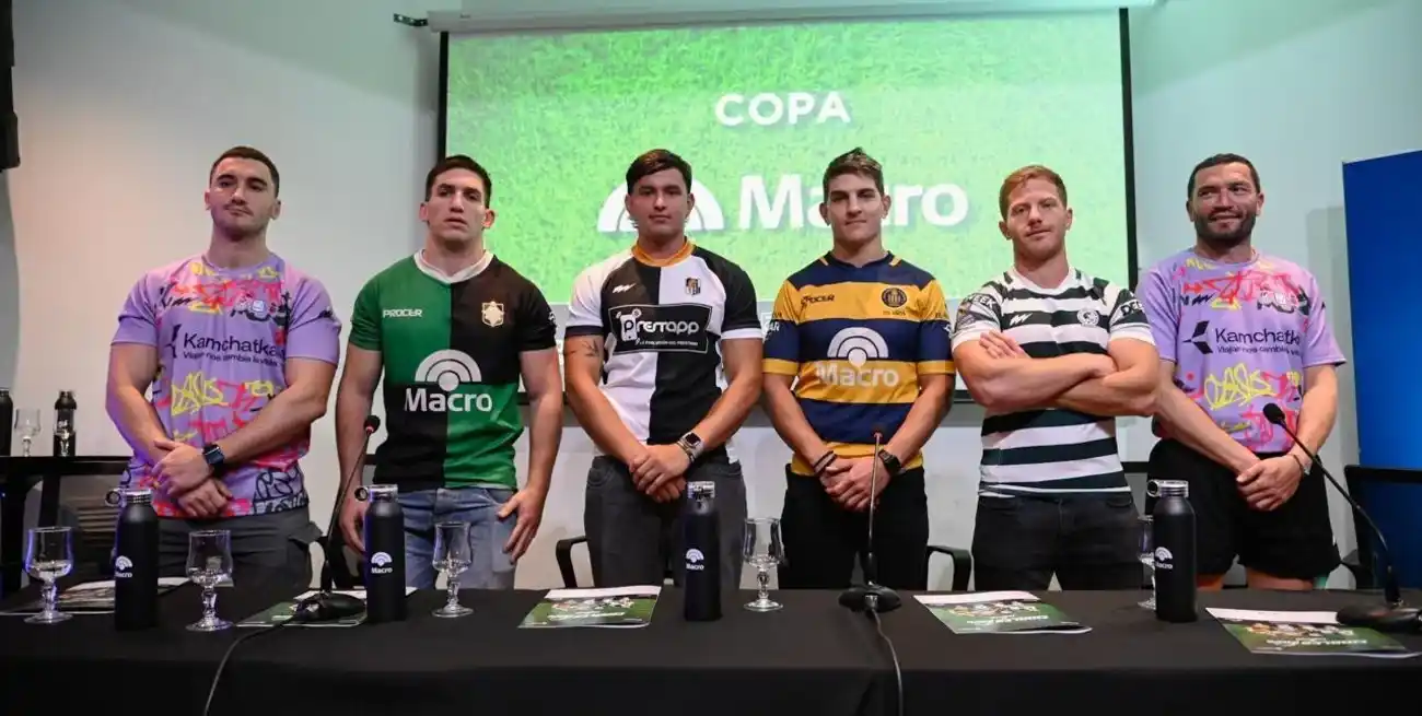 Se presentaron las finales del Torneo Regional del Litoral de Rugby 2025. Foto: Marcelo Manera