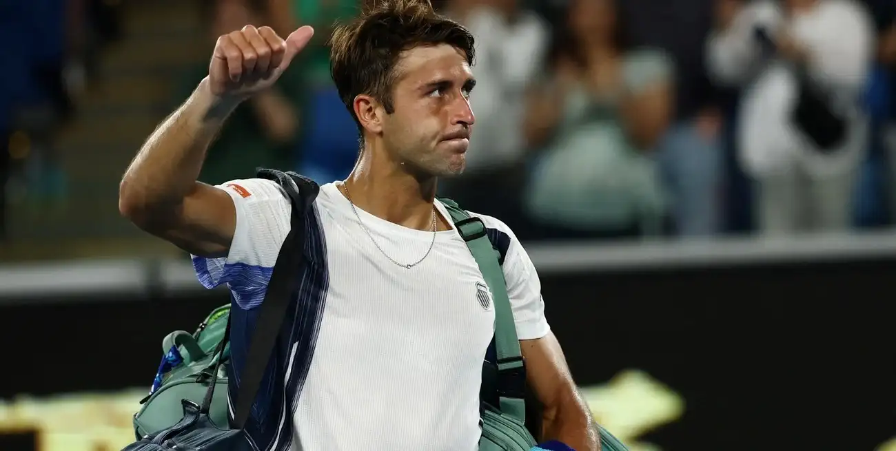 Tomás Etcheverry se despidió este viernes. Crédito: REUTERS/Tingshu Wang
