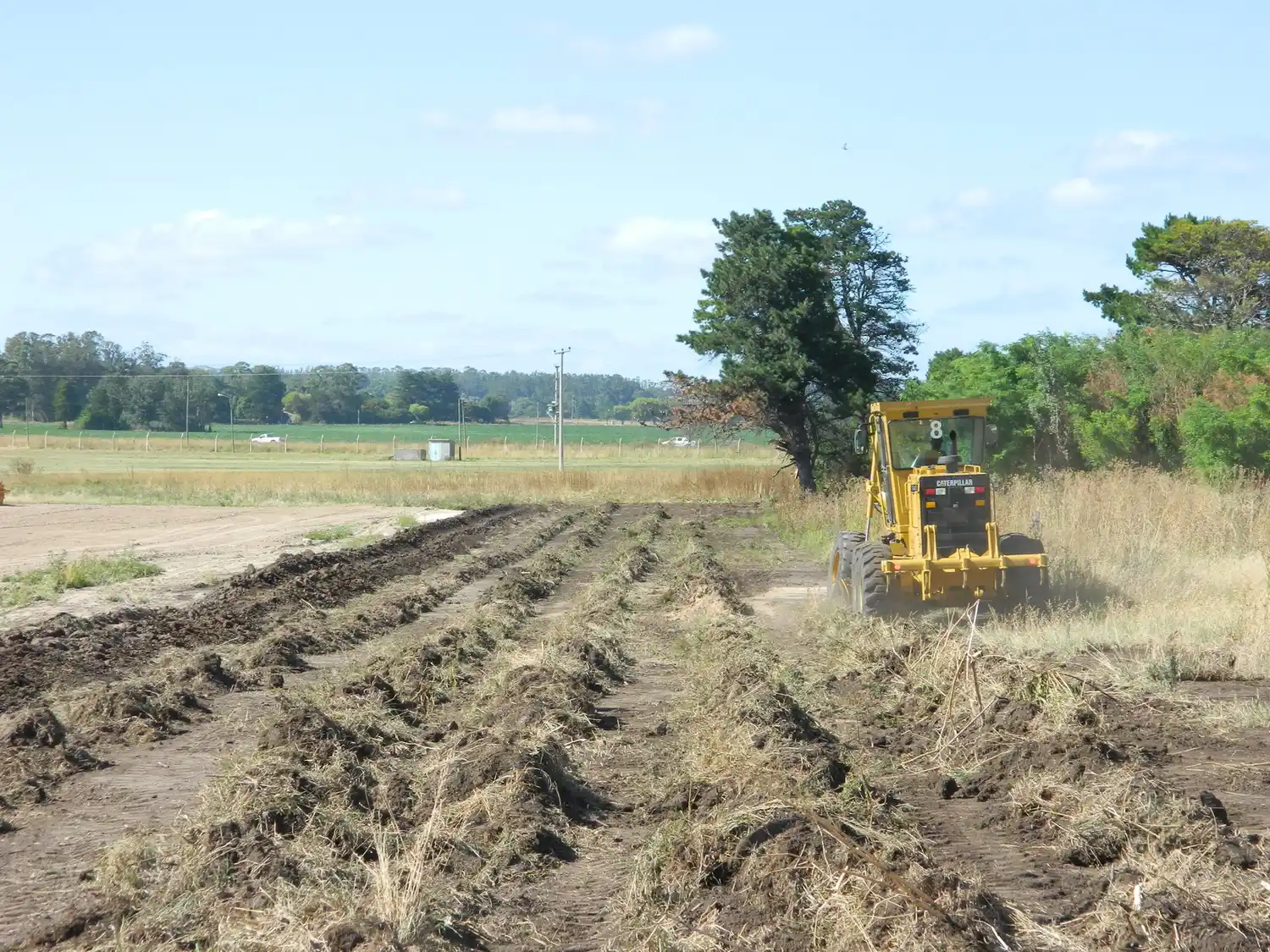 El Municipio abre nuevas calles en el Parque Industrial
