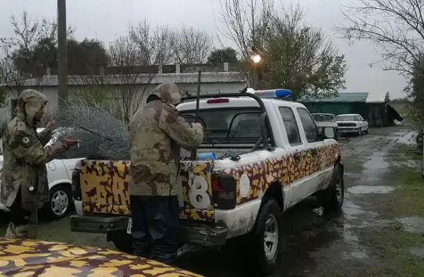 Carnearon 6 terneros y le allanaron la casa al cuidador del vecino