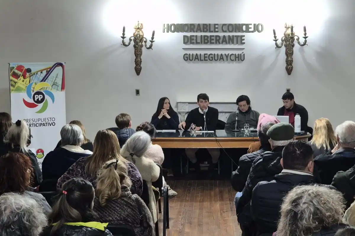 Se desarrolló la primera asamblea del Presupuesto Participativo del Adulto Mayor