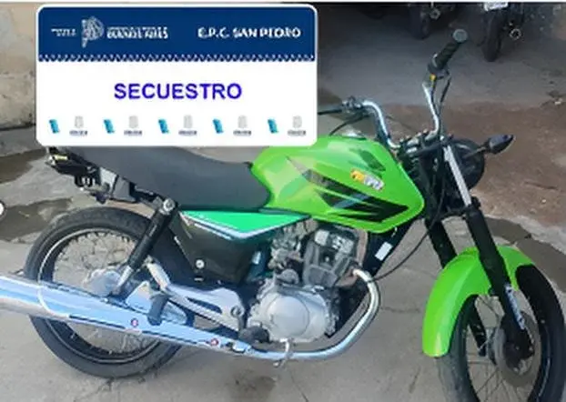 El rodado fue incautado.
