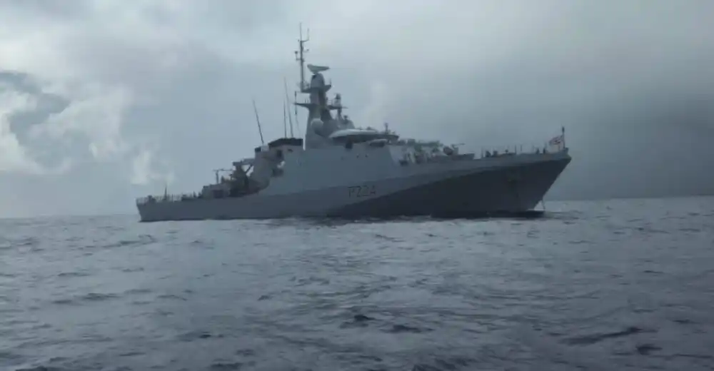 Guyana dice que la llegada del buque británico estaba planificada desde hace meses