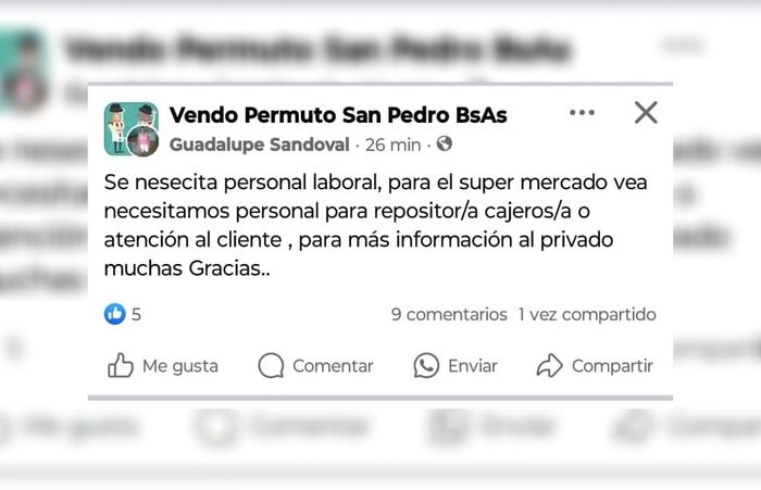 alerta falso empleo vea