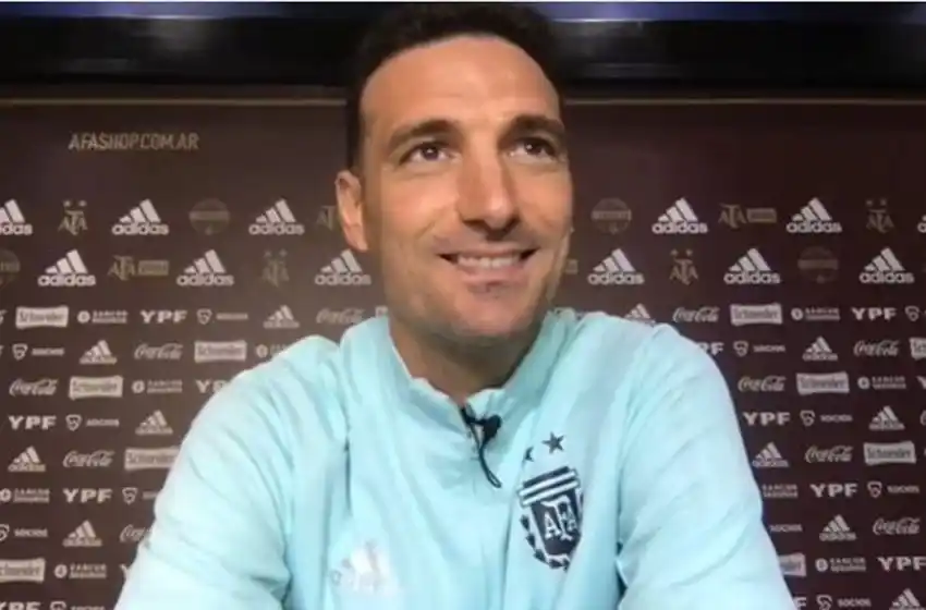Scaloni: «En un 99 por ciento, el equipo será el de la final de la Copa América»