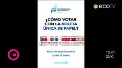 Elecciones del 26: qué se elige y cómo se vota con la Boleta Única Papel