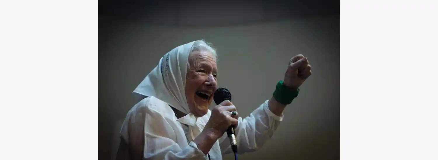 La referente de los derechos humanos tenía 94 años.