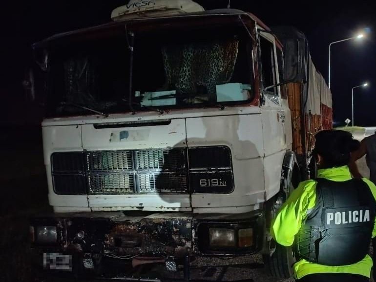 Un conductor con licencia profesional dio alcoholemia positiva