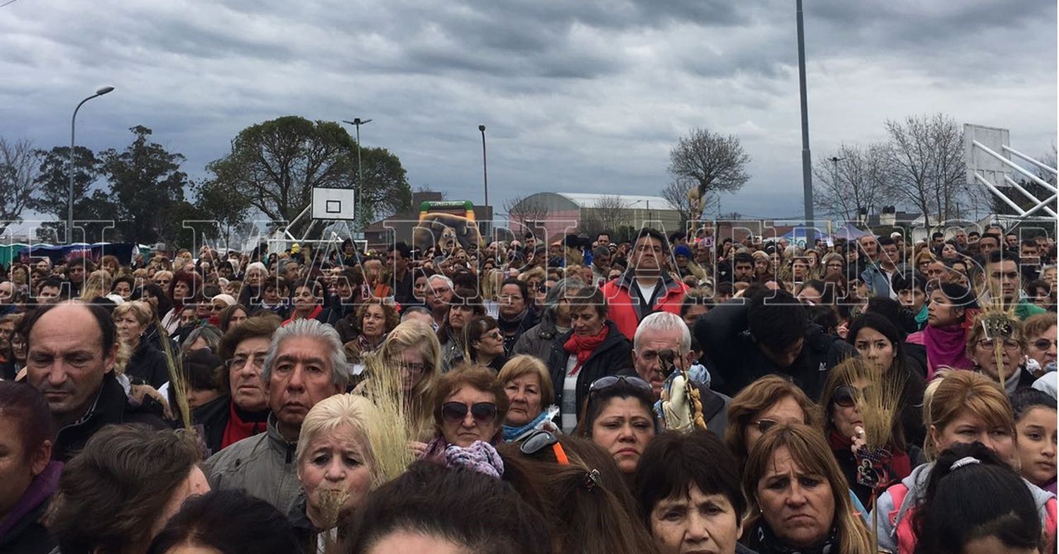 Una multitud participó de la misa central por San Cayetano