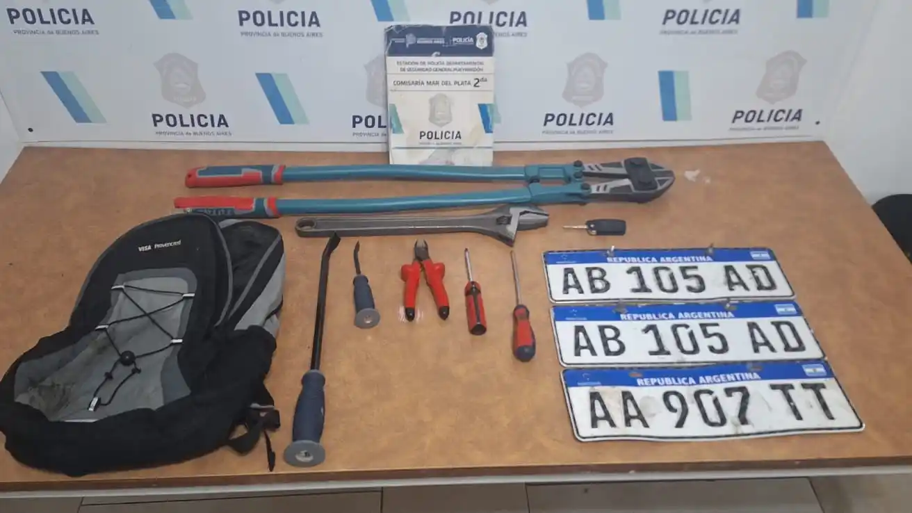 Tras el robo en una vivienda detienen a un joven y secuestran un vehículo con pedido activo