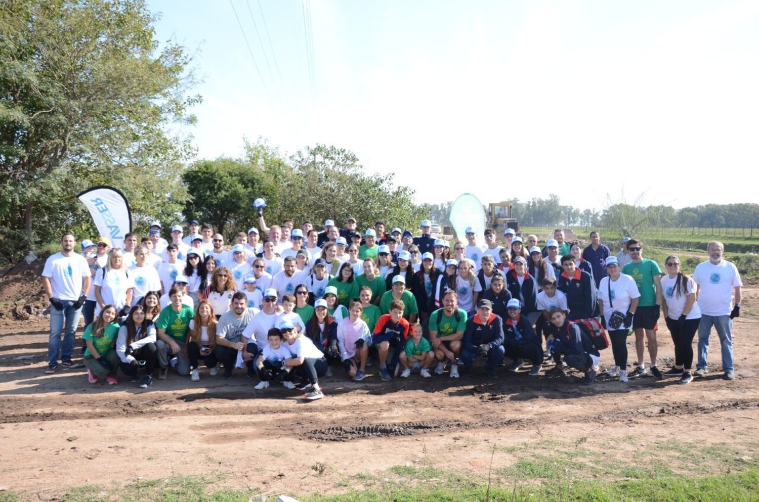 110 venadenses se sumaron al plogging organizado por el Gobierno Municipal