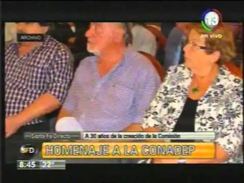 Diputados brindaron homenaje a integrantes de la Conadep en Santa Fe