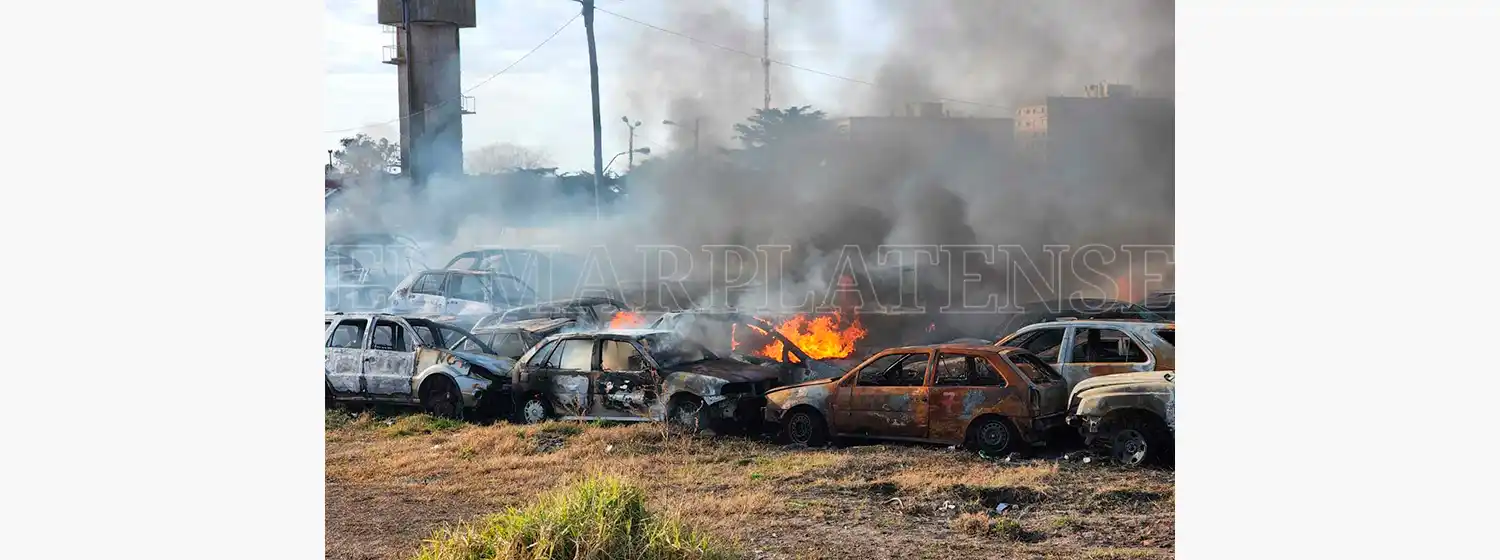 Incendio en el predio municipal: confirman que dos jóvenes iniciaron el fuego y quedaron detenidos