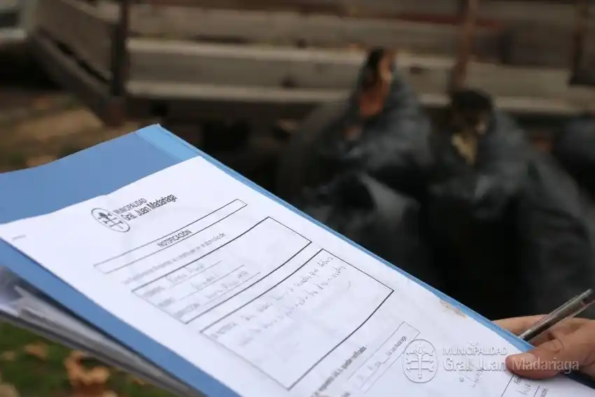 En la primera jornada se notificó a más de 10 vecinos.