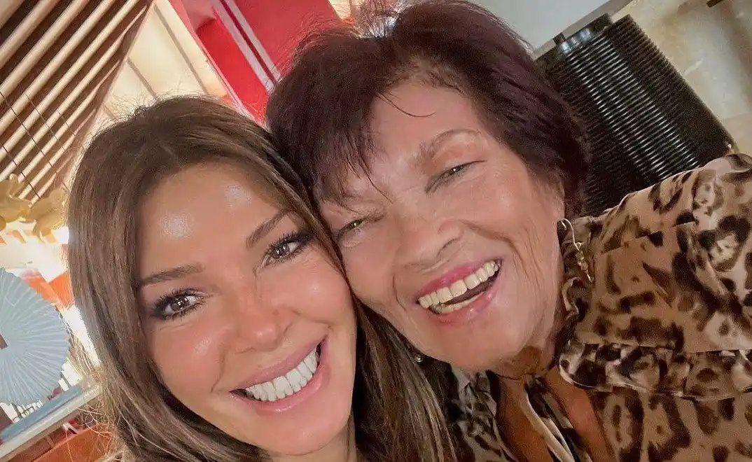 Así fue el reencuentro de Catherine Fulop con su madre después de cinco años sin verse