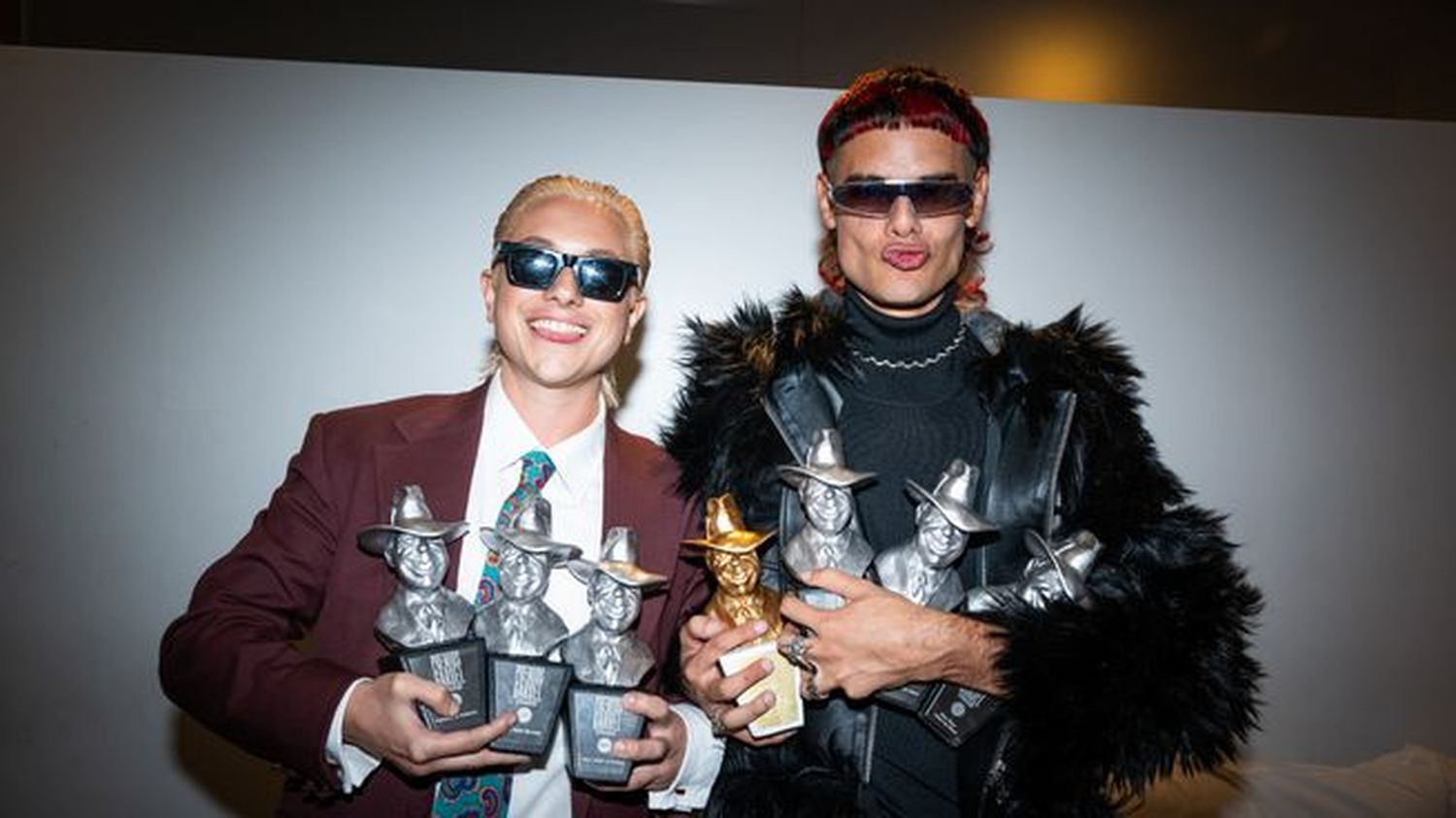 Ca7riel y Paco Amoroso, los grandes ganadores de la noche.