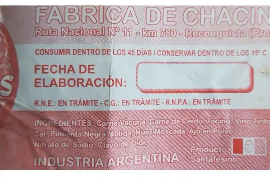 El Ministerio de Salud de la Provincia, a través de la Agencia Santafesina de Seguridad Alimentaria (ASSAL), prohibió el fraccionamiento, tenencia, transporte, comercialización y exposición en todo el territorio provincial del Salamín Picado Grueso Tipo Colono marca Don Leónidas y/u otra/s.
