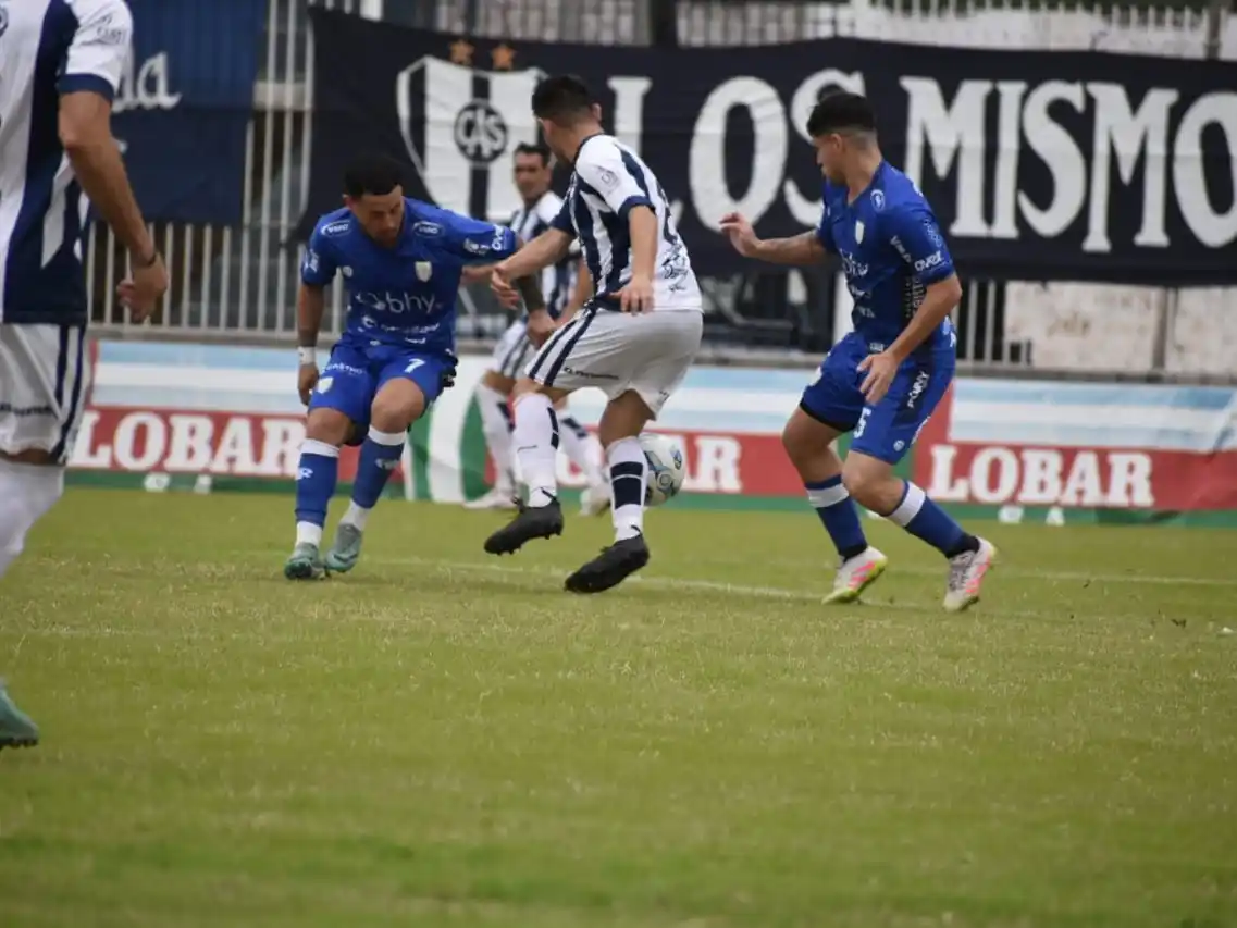Derrota de La Crema en La Banda por 1 a  0.Foto:Prensa AR