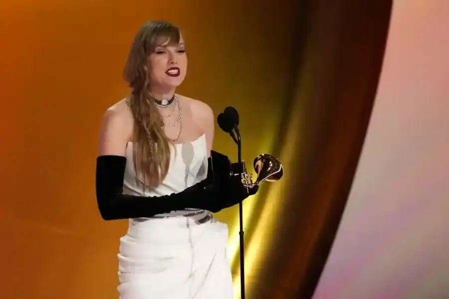 Récord de Taylor Swift: la primera artista en ganar un cuarto Grammy al álbum del año