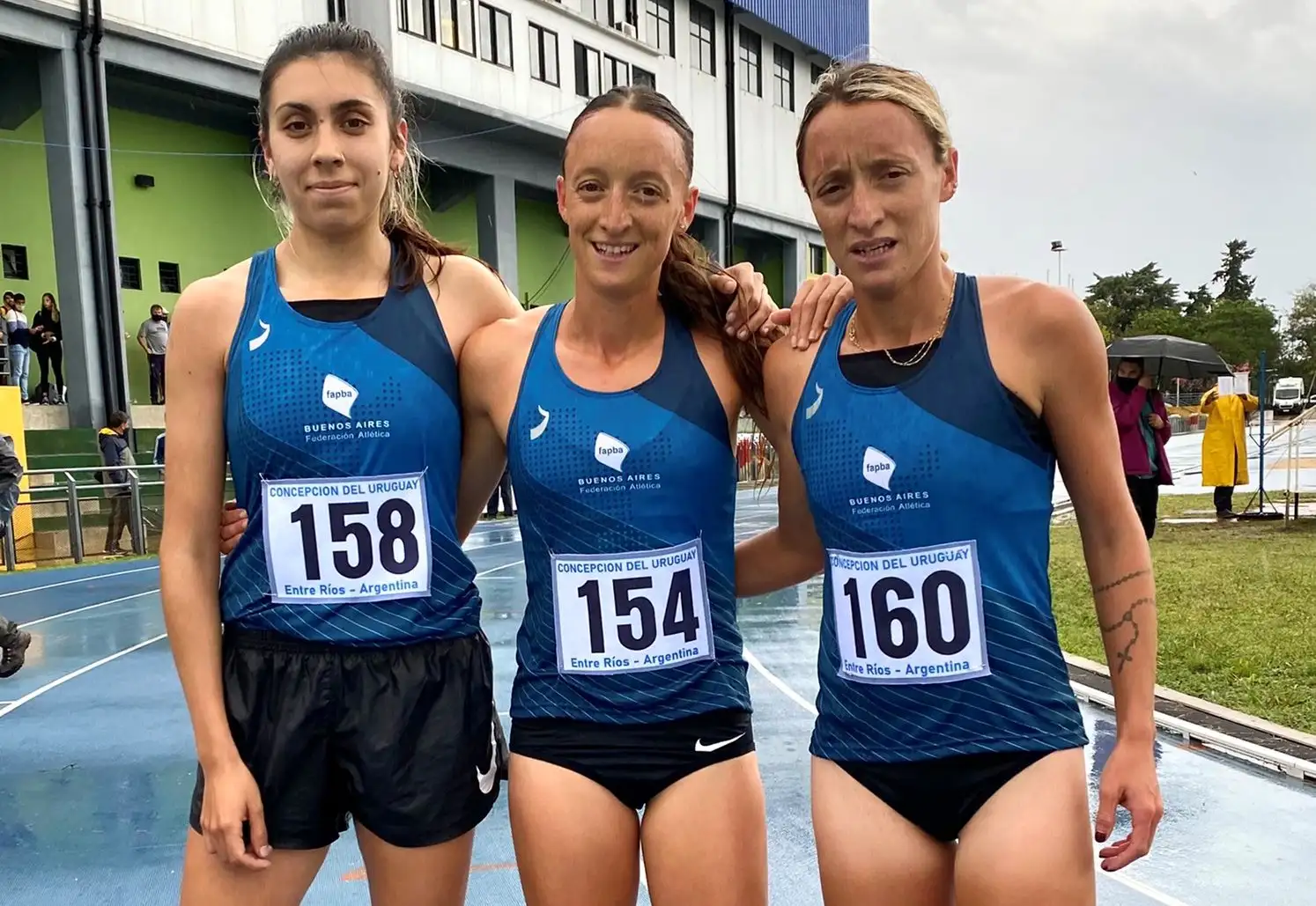 Podio marplatense en los 1.500 metros femeninos