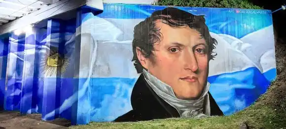 Así se vive Día de la Bandera en General Belgrano, el municipio bonaerense que lleva el nombre en honor a su creador