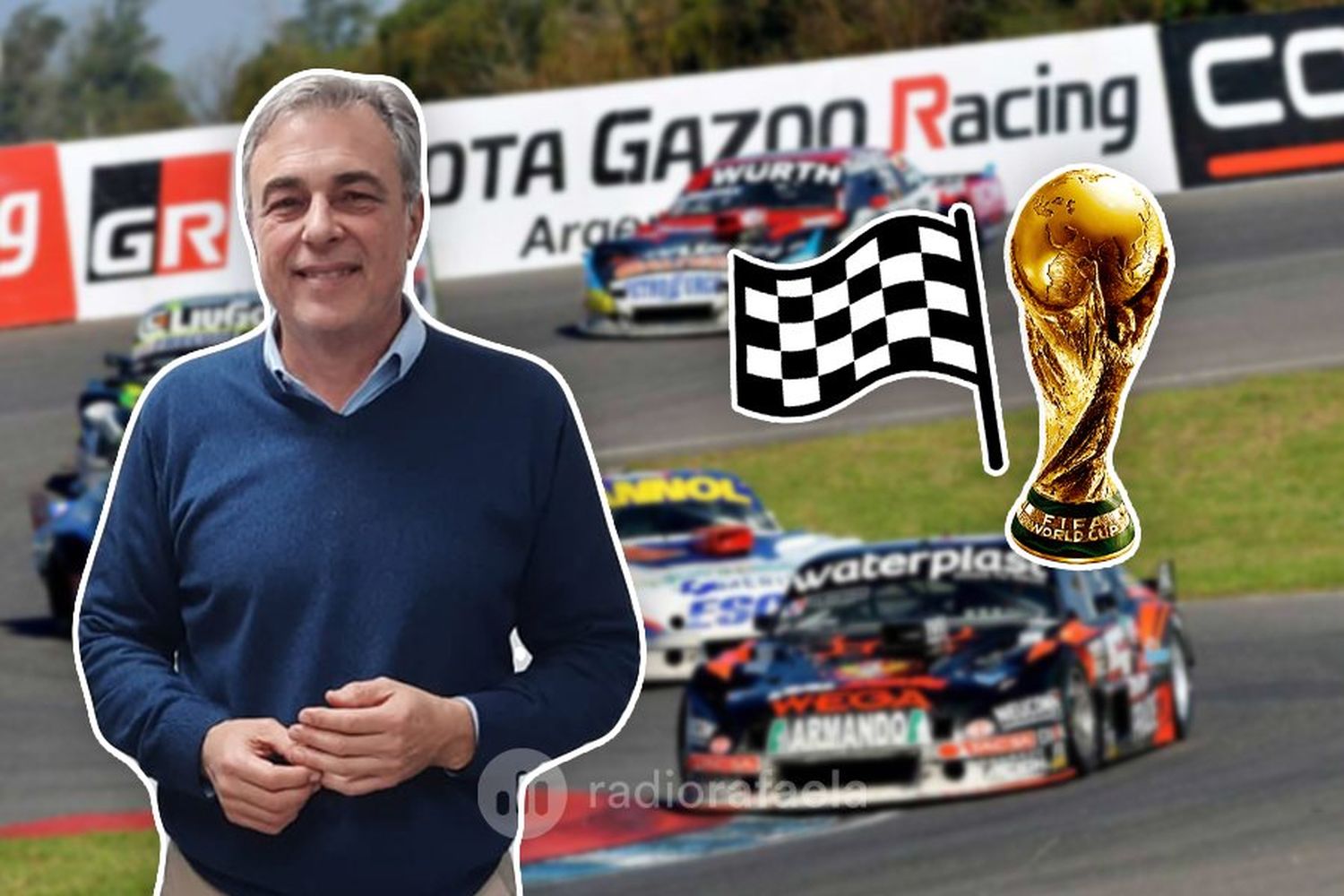 "La copa del Mundo en la largada del TC será un hecho histórico que no olvidaremos", afirmó Castellano
