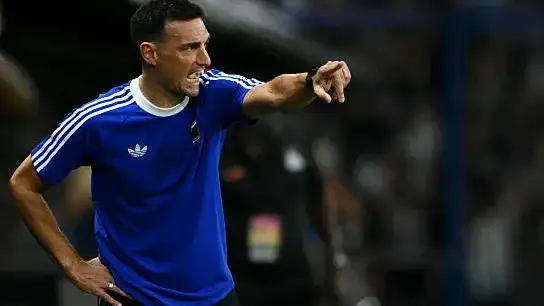 Lionel Scaloni, DT de la Selección Argentina.